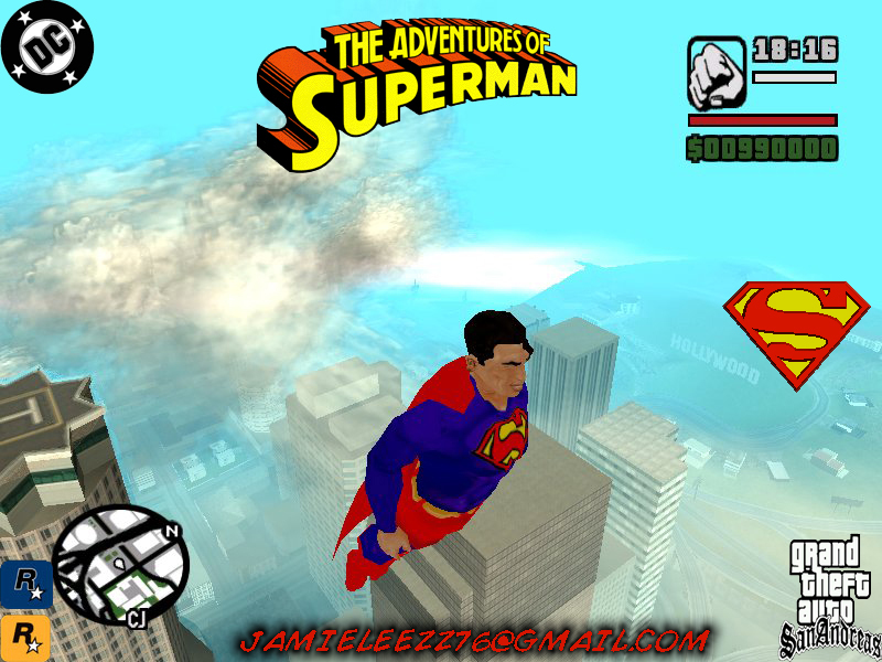 gta san andreas mods. San Andreas Mod Super-Man