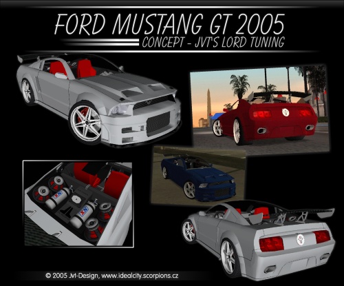 Ford Mustang GT 2005 Concept JVT Tuning