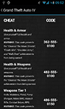 GTA Game Cheats Android screenshot 02
