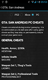 GTA Game Cheats Android screenshot 03