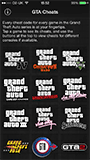 GTA Game Cheats iPhone screenshot 01