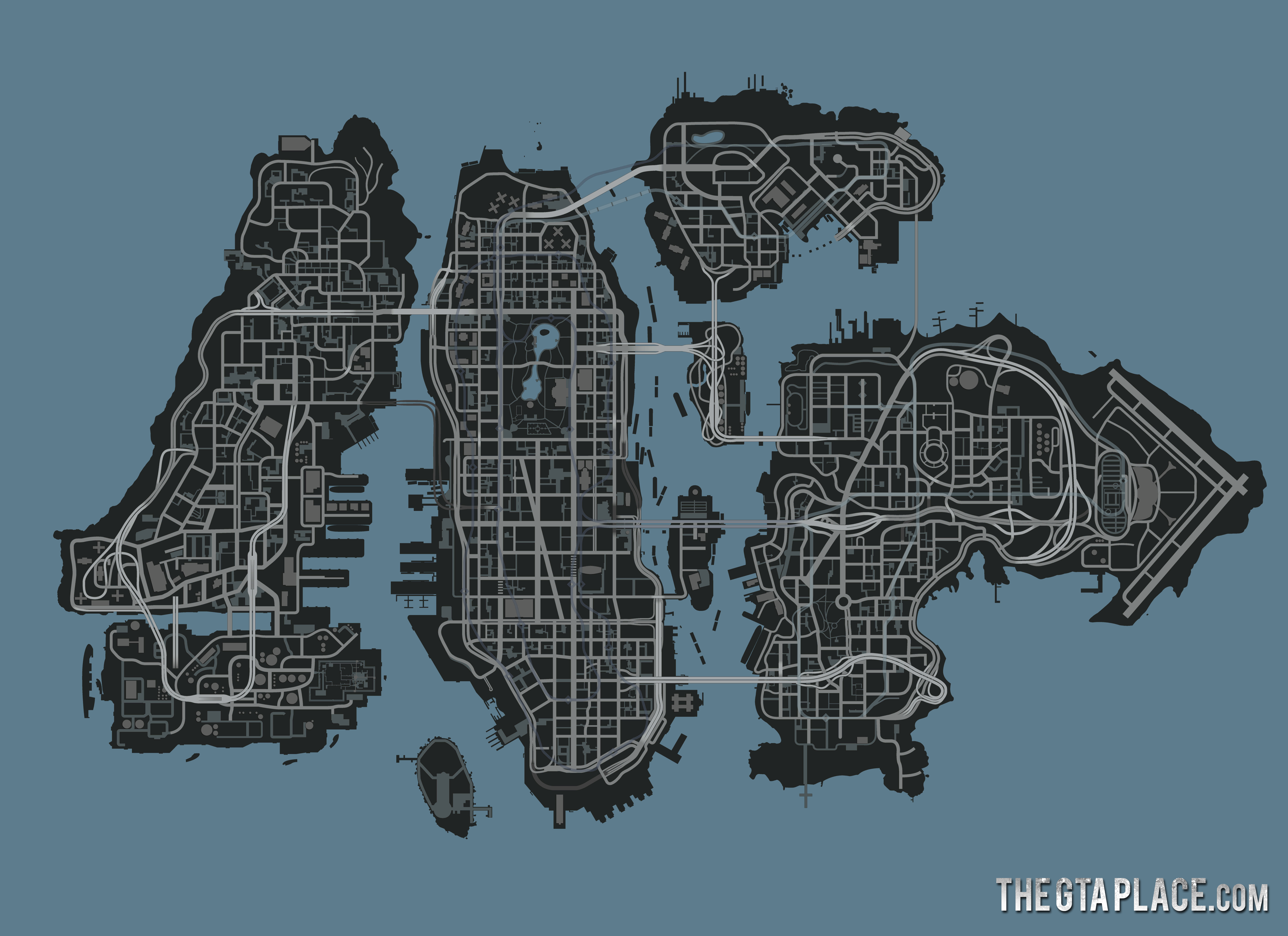 GTA 4 Map