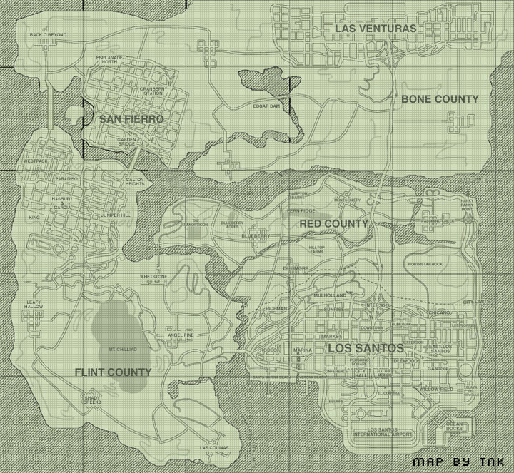 The GTA Place Incredible FAKE Map
