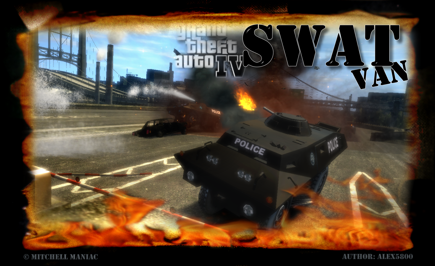 S.W.A.T. Police Van