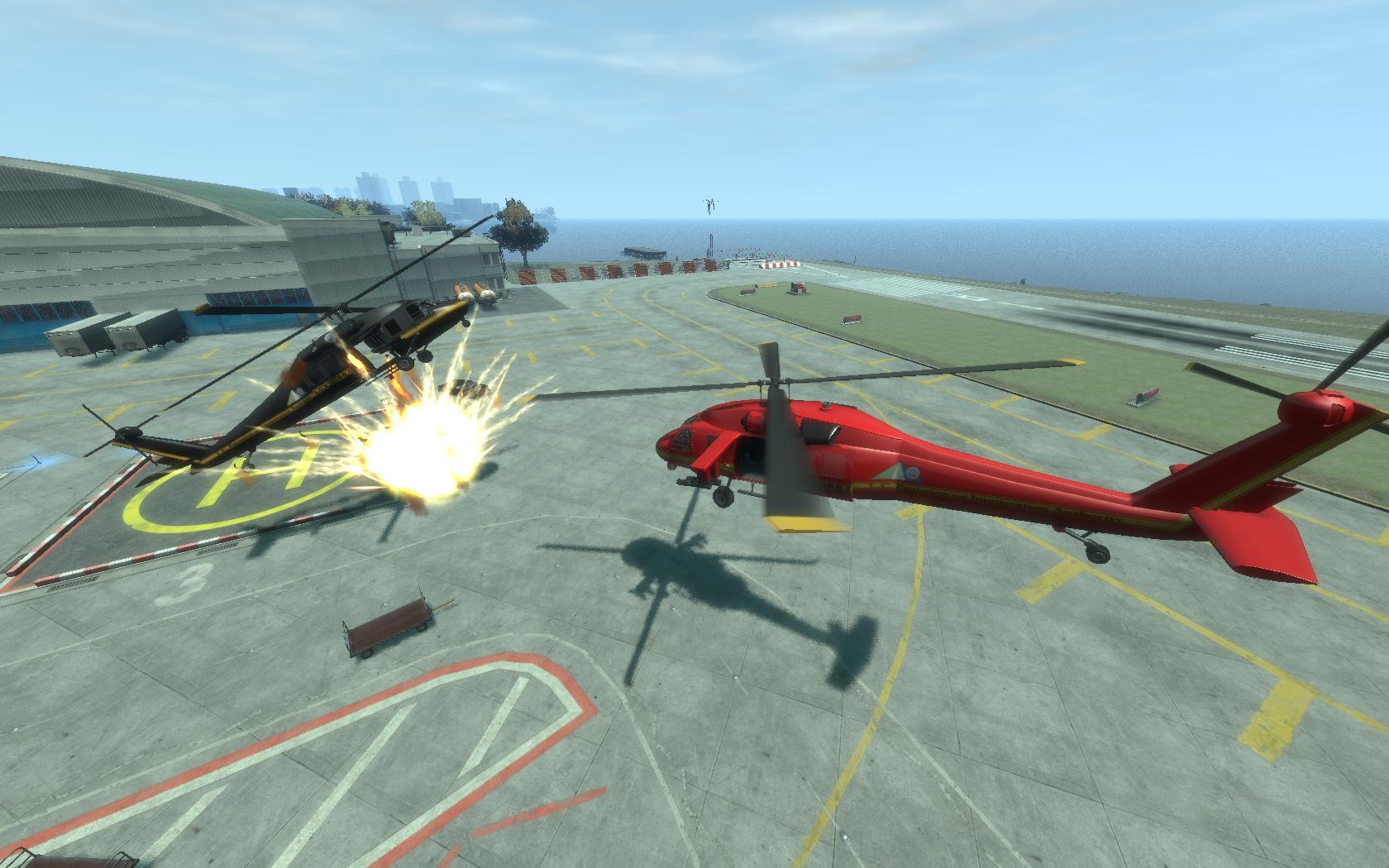 RPG Shooting Hellicopter