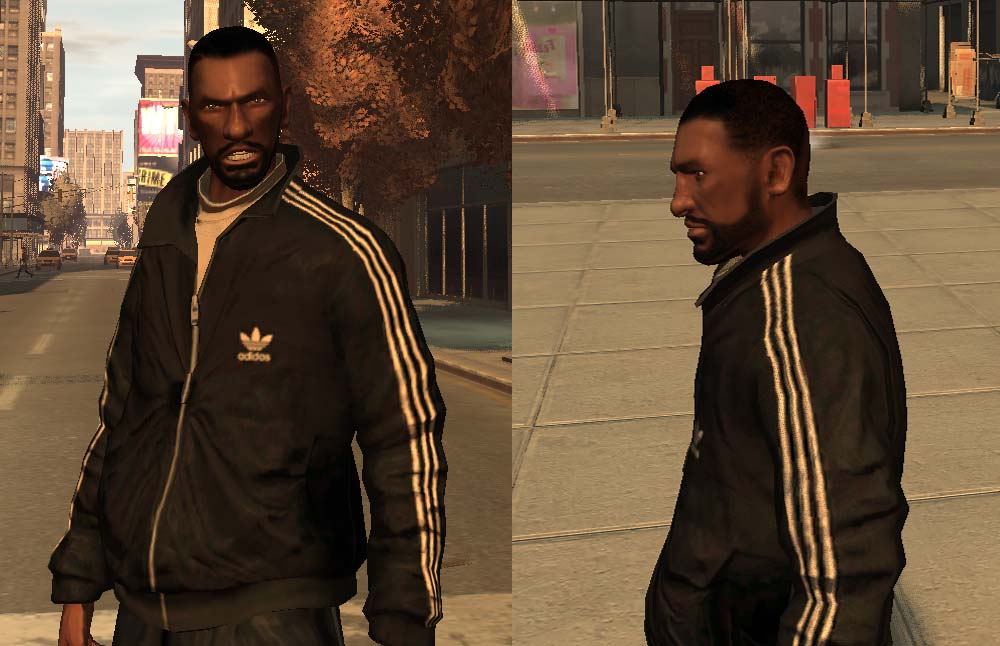 The GTA Place - Black Niko (with beard) 1.0