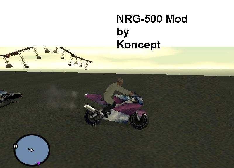 NRG-500 smooth texture mod by Koncept